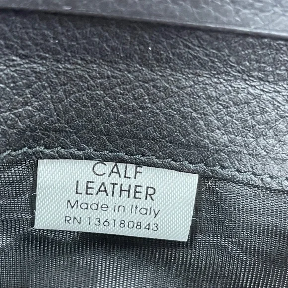 Salvatore Ferragamo Black Leather Wallet - Picture 9 of 12